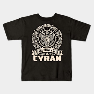 CYRAN Kids T-Shirt